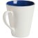 Кружка New Bell матовая, белая с синим