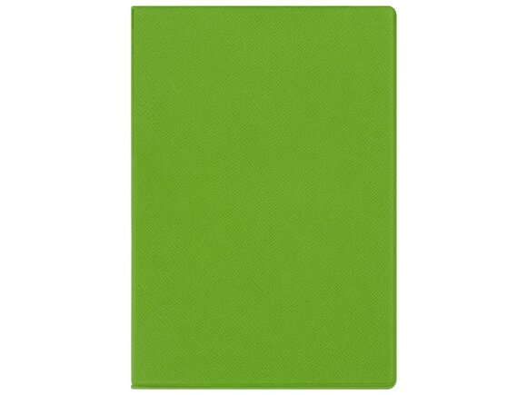 Классическая обложка для паспорта Favor, зеленое яблоко/серая