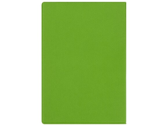 Классическая обложка для паспорта Favor, зеленое яблоко/серая