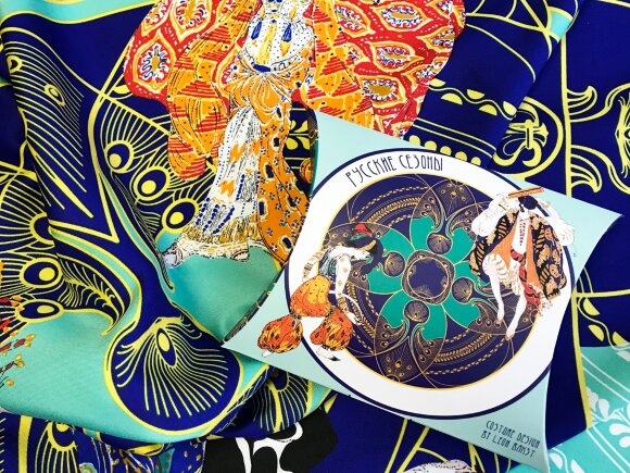 Платок Русские сезоны. Леон Бакст Платок Русские сезоны. Леон Бакст