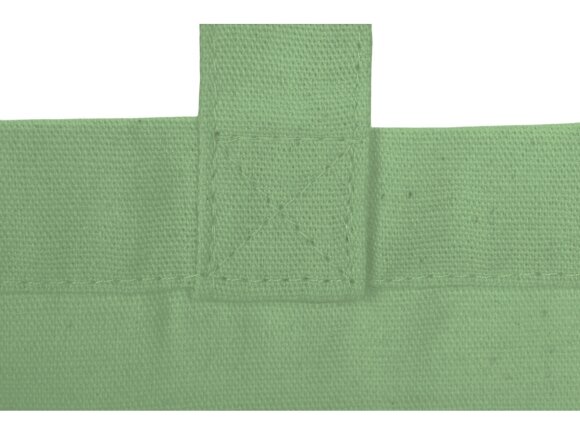 Сумка Fixy из переработанного хлопка с фиксирующей эластичной лентой, зеленое яблоко