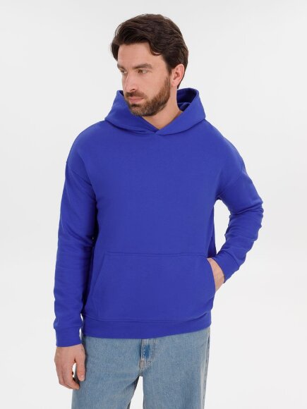 Худи оверсайз унисекс Outshine, ярко-синее