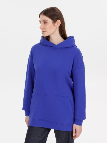 Худи оверсайз унисекс Outshine, ярко-синее Худи оверсайз унисекс Outshine, ярко-синее