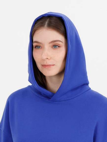 Худи оверсайз унисекс Outshine, ярко-синее Худи оверсайз унисекс Outshine, ярко-синее