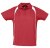 Спортивная рубашка поло Palladium 140 красная с белым