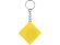 Брелок-рулетка, 1 м., желтый