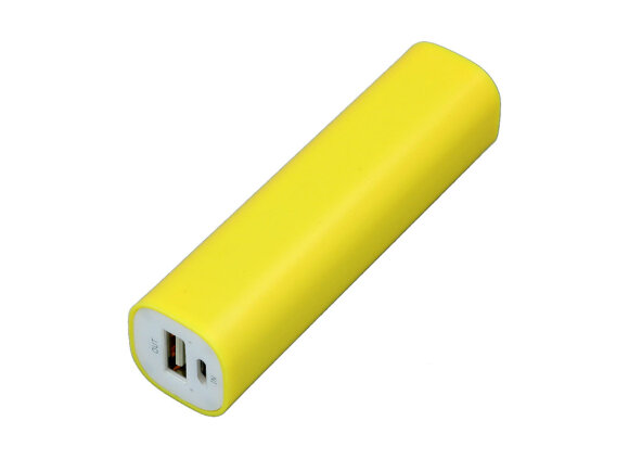 PB030 Универсальное зарядное устройство power bank прямоугольной формы. 2200MAH. Желтый PB030 Универсальное зарядное устройство power bank прямоугольной формы. 2200MAH. Желтый