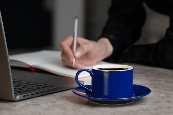 Чайная пара Clio, синяя Чайная пара Clio, синяя