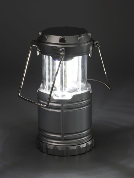 Кемпинговый фонарь Lindau, серебристый