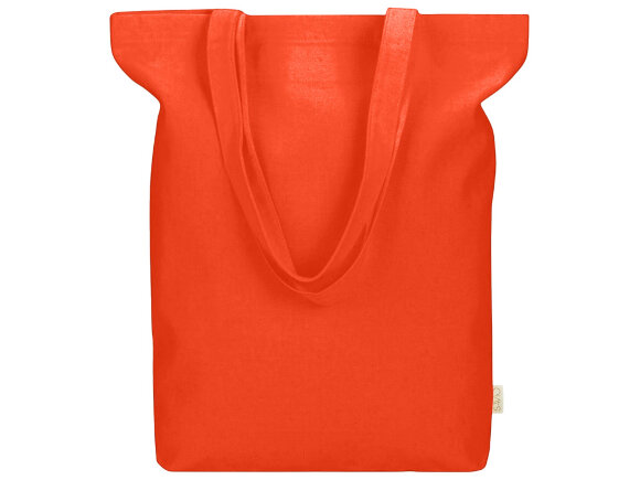 Сумка Fixy из переработанного хлопка с фиксирующей эластичной лентой, оранжевый