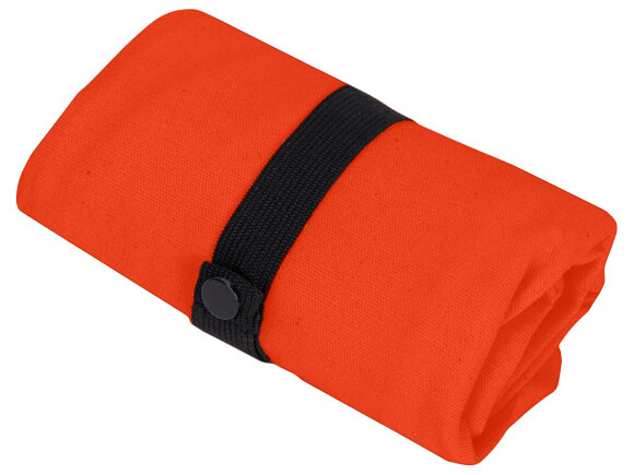 Сумка Fixy из переработанного хлопка с фиксирующей эластичной лентой, оранжевый