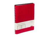 Ежедневник полудатированный А5 Orbit, красный Ежедневник полудатированный А5 Orbit, красный