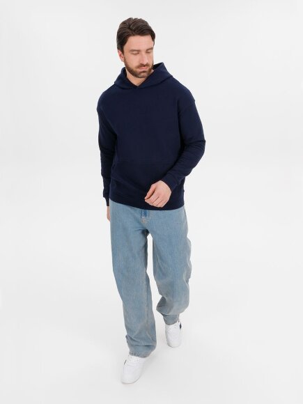 Худи оверсайз унисекс Outshine, темно-синее