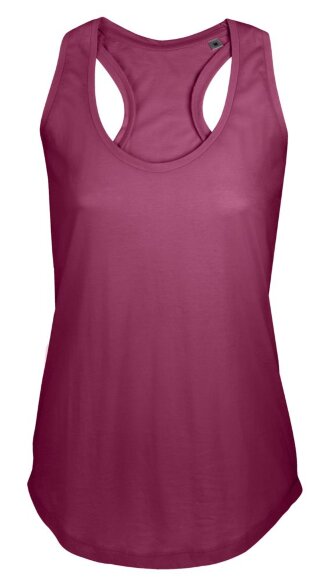 Майка женская Moka 110, темно-розовая (малиновая) Майка женская Moka 110, темно-розовая (малиновая)