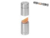 Бутылка для воды FLAVOUR U SEE, 460 мл, серебристый Бутылка для воды FLAVOUR U SEE, 460 мл, серебристый