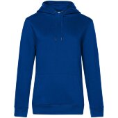 Толстовка с капюшоном женская Queen, ярко-синяя Толстовка с капюшоном женская Queen, ярко-синяя