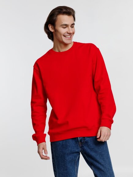 Свитшот унисекс Columbia, красный Свитшот унисекс Columbia, красный