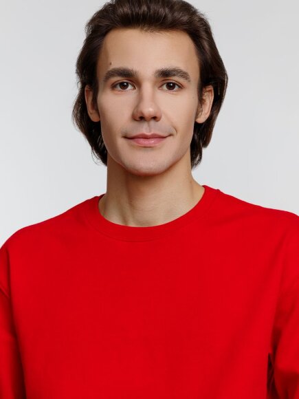 Свитшот унисекс Columbia, красный Свитшот унисекс Columbia, красный