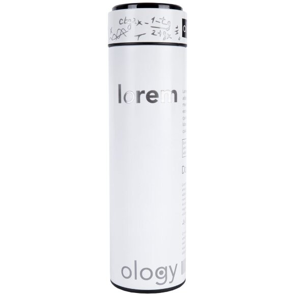 Смарт-бутылка с заменяемой батарейкой Long Therm, белая