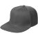 Бейсболка Snapback с прямым козырьком, серая Бейсболка Snapback с прямым козырьком, серая