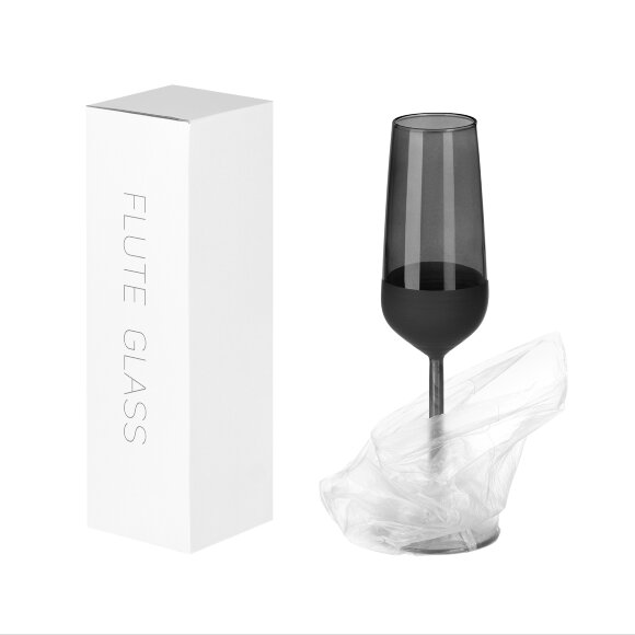 Бокал для шампанского Black Edition, черный Бокал для шампанского Black Edition, черный