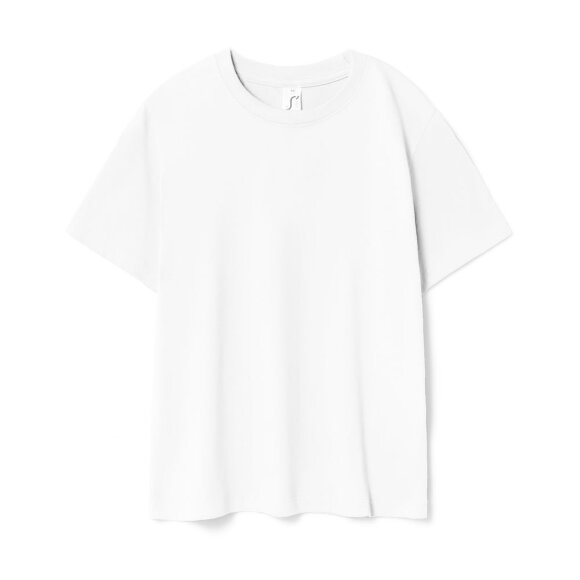 Футболка детская Regent Kids 150, белая Футболка детская Regent Kids 150, белая