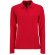 Рубашка поло женская с длинным рукавом Perfect LSL Women, красная