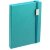 Ежедневник New Factor Metal, бирюзовый