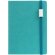 Ежедневник New Factor Metal, бирюзовый