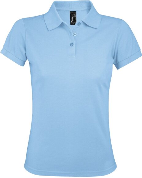 Рубашка поло женская Prime Women 200 голубая Рубашка поло женская Prime Women 200 голубая