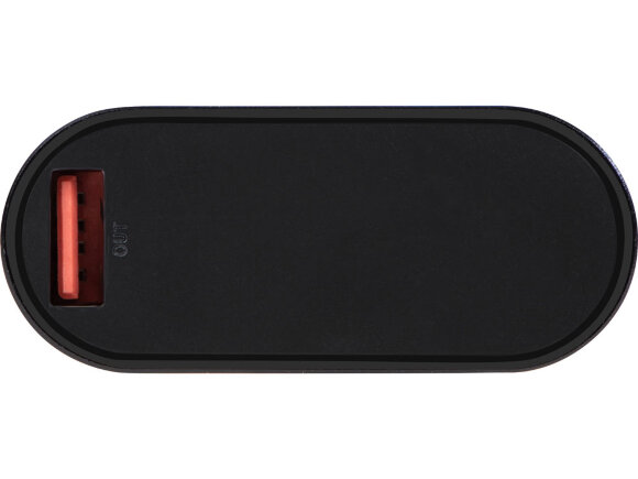 Внешний аккумулятор с QC/PD Qwik, 10000 mah, черный