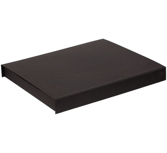 Коробка Daily под ежедневник, аккумулятор и ручку, черная Коробка Daily под ежедневник, аккумулятор и ручку, черная