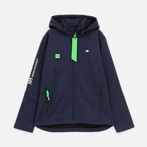 Куртка софтшелл женская Race Women темно-синяя