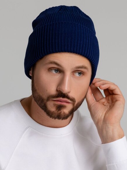 Шапка Franky, синяя (сапфир) Шапка Franky, синяя (сапфир)