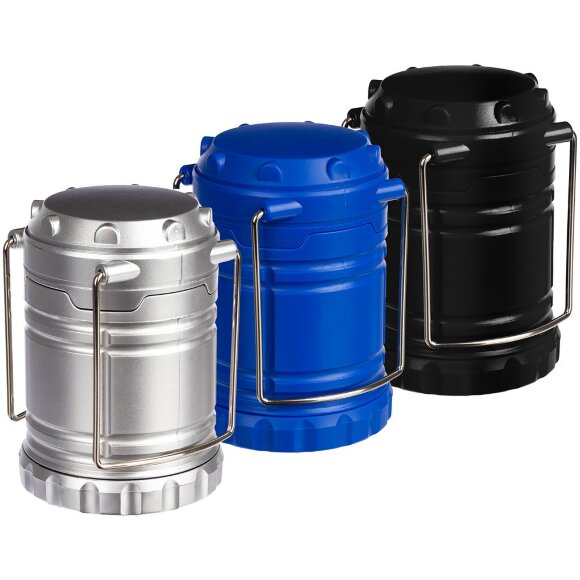 Кемпинговый фонарь Lindau, черный Кемпинговый фонарь Lindau, черный