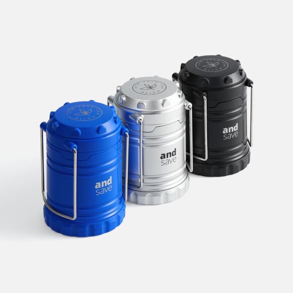 Кемпинговый фонарь Lindau, черный Кемпинговый фонарь Lindau, черный