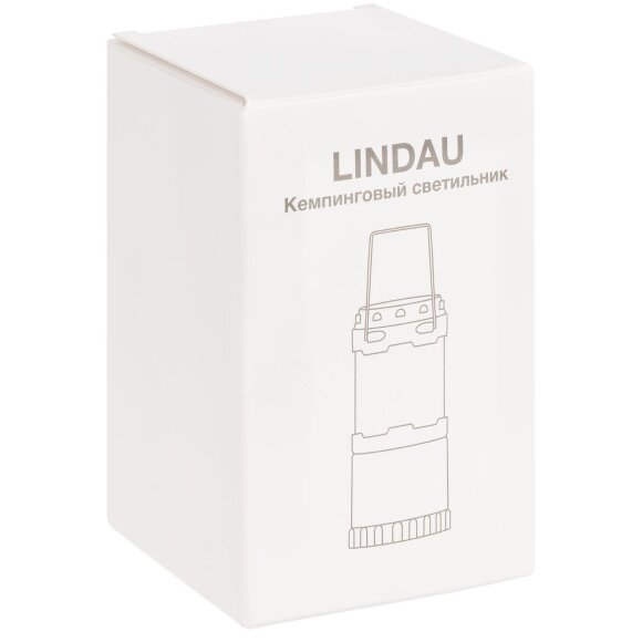 Кемпинговый фонарь Lindau, черный Кемпинговый фонарь Lindau, черный