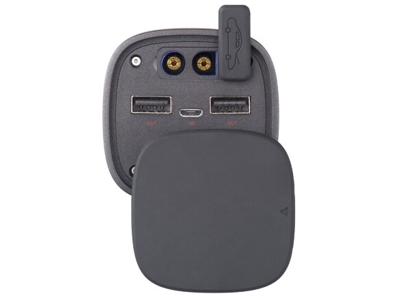 Пуско-зарядное устройство Rombica NEO Boost, 10400 мАч, алюминий, LED, серебристый Пуско-зарядное устройство Rombica NEO Boost, 10400 мАч, алюминий, LED, серебристый