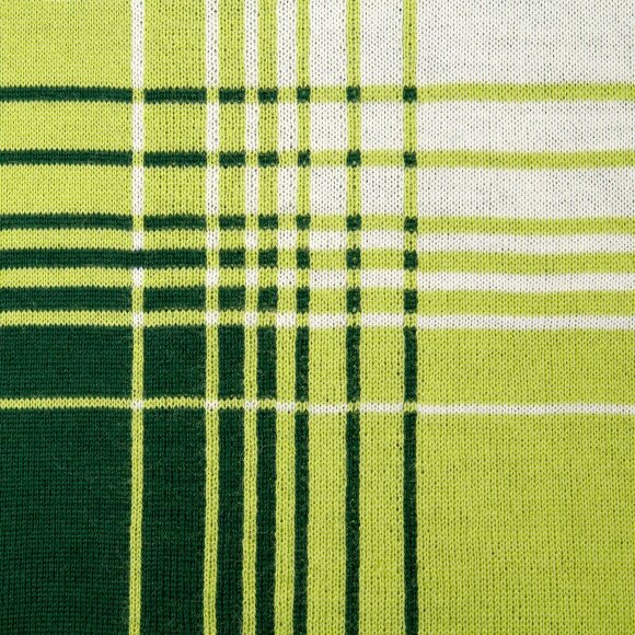 Плед Duotone, зеленый с белым Плед Duotone, зеленый с белым