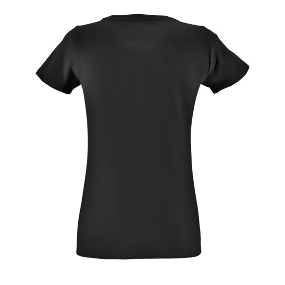 Футболка женская Regent Fit Women, черная Футболка женская Regent Fit Women, черная