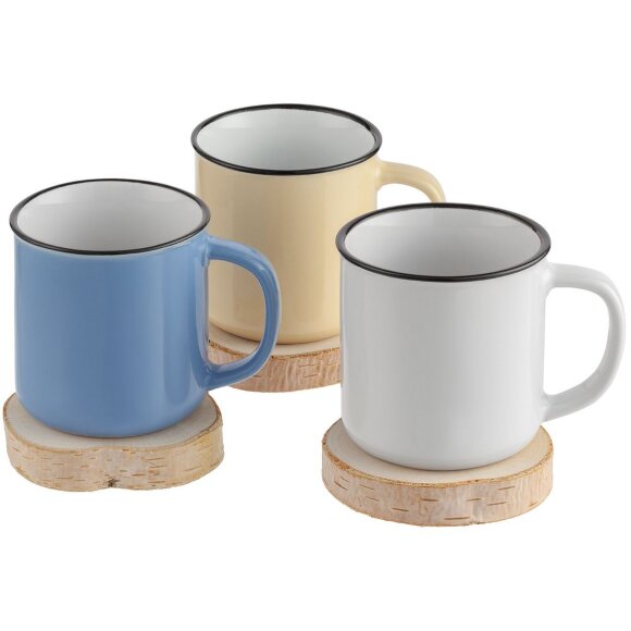 Кружка Dacha, средняя, светло-желтая Кружка Dacha, средняя, светло-желтая