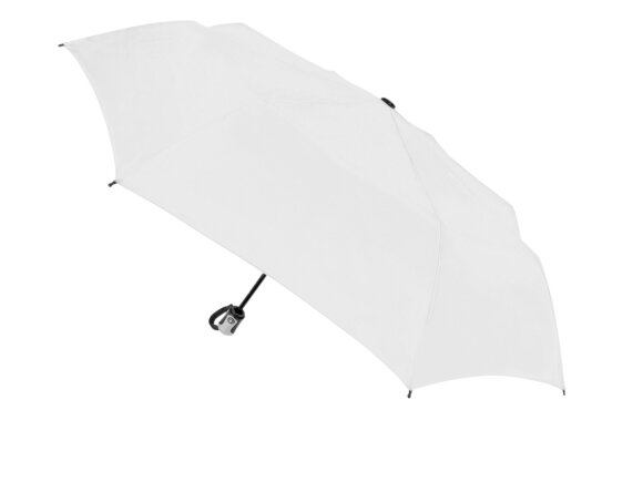 Зонт Alex трехсекционный автоматический 21,5, белый Зонт Alex трехсекционный автоматический 21,5, белый