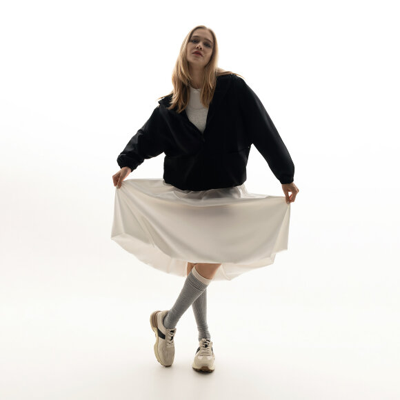 Ветровка (анорак) оверсайз унисекс RISSMAN, черная, размер XS/S Ветровка (анорак) оверсайз унисекс RISSMAN, черная, размер XS/S