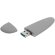 Флешка Pebble Universal, USB 3.0, серая, 64 Гб Флешка Pebble Universal, USB 3.0, серая, 64 Гб