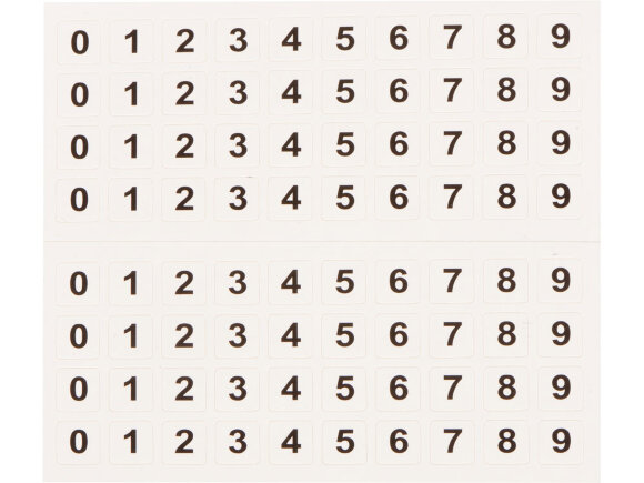 Табличка Tempark с номером телефона для временной парковки, белый