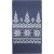 Шарф Elnik, серый с молочно-белым