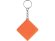 Брелок-рулетка, 1 м., оранжевый