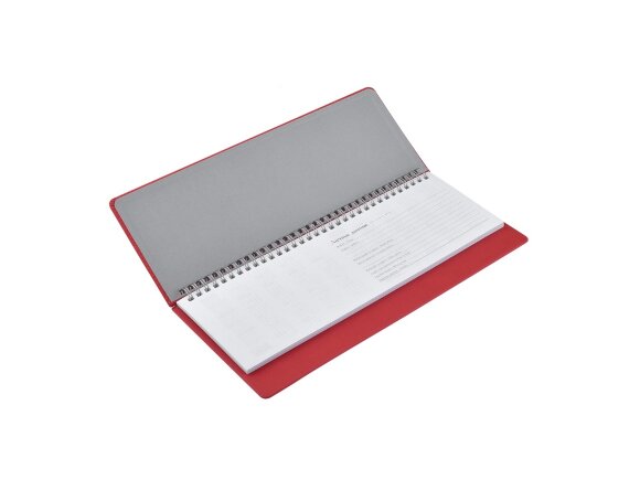 Планинг датированный Velvet 2026, красный