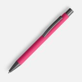 Ручка шариковая Atento Soft Touch, розовая