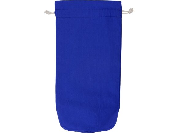 Хлопковая сумка для вина, синий Хлопковая сумка для вина, синий